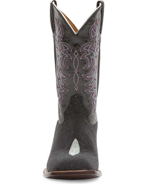 Image #4 - Cody James Men's Exotic Stingray Western Boots - Broad Square Toe, Black, hi-res