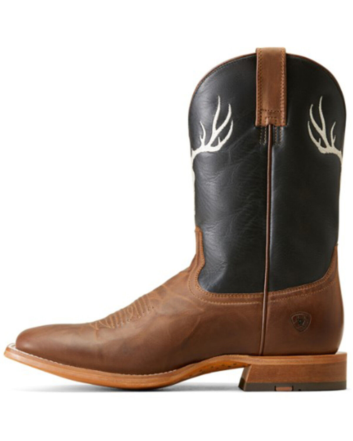 Image #2 - Ariat Men's Crosshair Western Boots - Broad Square Toe, Brown, hi-res