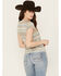 Image #4 - Shyanne Women's Serape Striped Crewneck Graphic Tee, Blue, hi-res