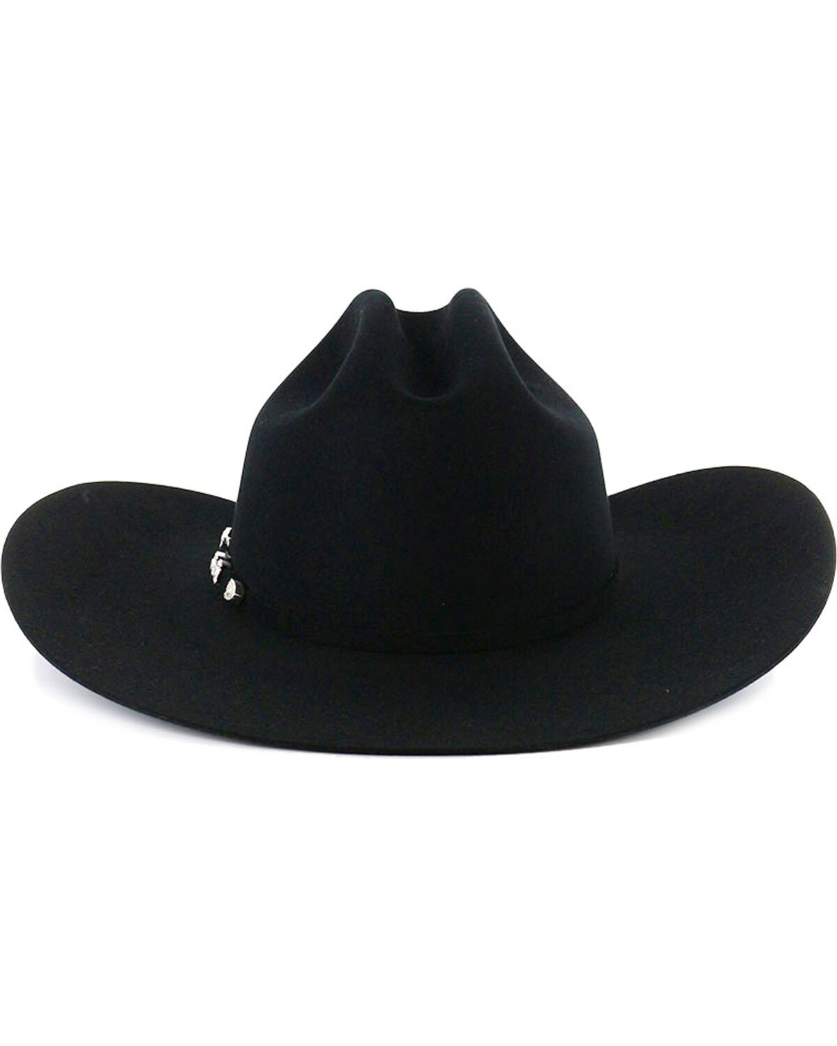 Image #4 - George Strait by Resistol Logan 6X Felt Cowboy Hat, Black, hi-res