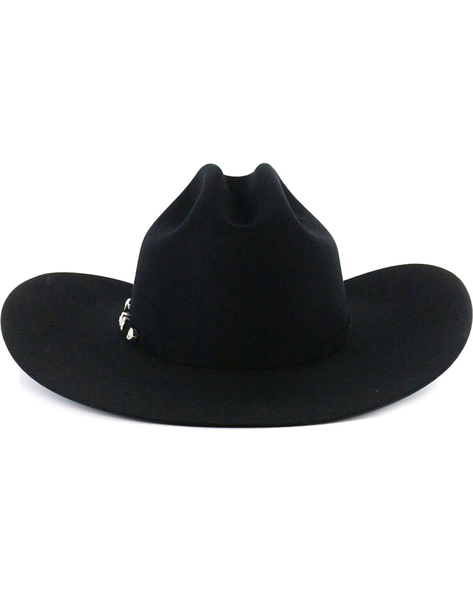 Image #4 - George Strait by Resistol Logan 6X Felt Cowboy Hat, Black, hi-res