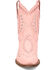 Image #4 - Dingo Women's Precious Studded Western Boots - Round Toe, Pink, hi-res