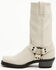 Image #3 - Frye Women's Harness 12R Boots - Square Toe, Stone, hi-res