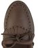 Image #3 - Minnetonka Women's Moosehide Fringed Kiltie Moccasins - Round Toe, Chocolate, hi-res