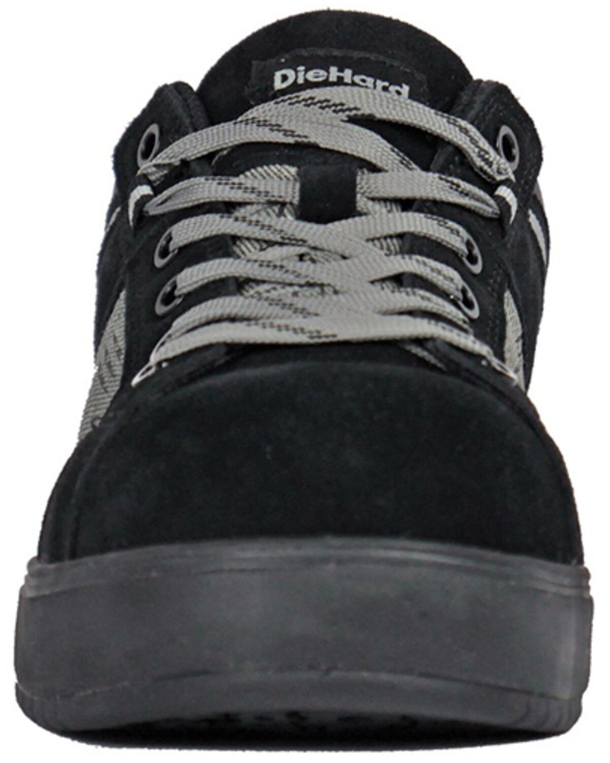 Image #4 - Die Hard Men's Solstice Lace-Up Work Shoes - Composite Toe, Black/grey, hi-res