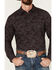 Image #3 - Moonshine Spirit Men's Stage Light Long Sleeve Snap Western Shirt, Grey, hi-res