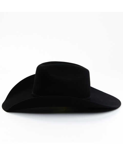 Image #3 - Serratelli 5X Felt Cowboy Hat , Black, hi-res