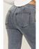 Image #4 - Free People Women's Just Float On Cloudy Indigo Flare Jeans, Ivory, hi-res