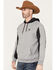 Image #2 - Hooey Men's Roughy Canyon Hooded Sweatshirt, Grey, hi-res