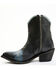 Image #3 - Carborca Silver by Liberty Black Women's Loren Tonal Floral Embroidered Western Fashion Booties - Pointed Toe, Black, hi-res