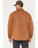 Image #4 - Carhartt Men's Rain Defender&reg; Loose Fit Heavyweight Quilted Snap Front Shirt Jacket, Brown, hi-res