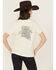 Image #3 - Wrangler X Lainey Wilson Women's Heart Like A Truck Short Sleeve Graphic Tee, White, hi-res