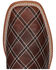 Horse Power Men's Sabotage Western Boots - Square Toe, Brown, hi-res