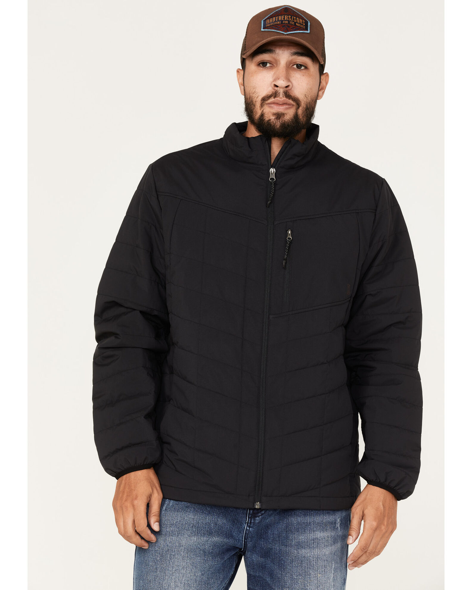 Men's lightweight packable jacket top