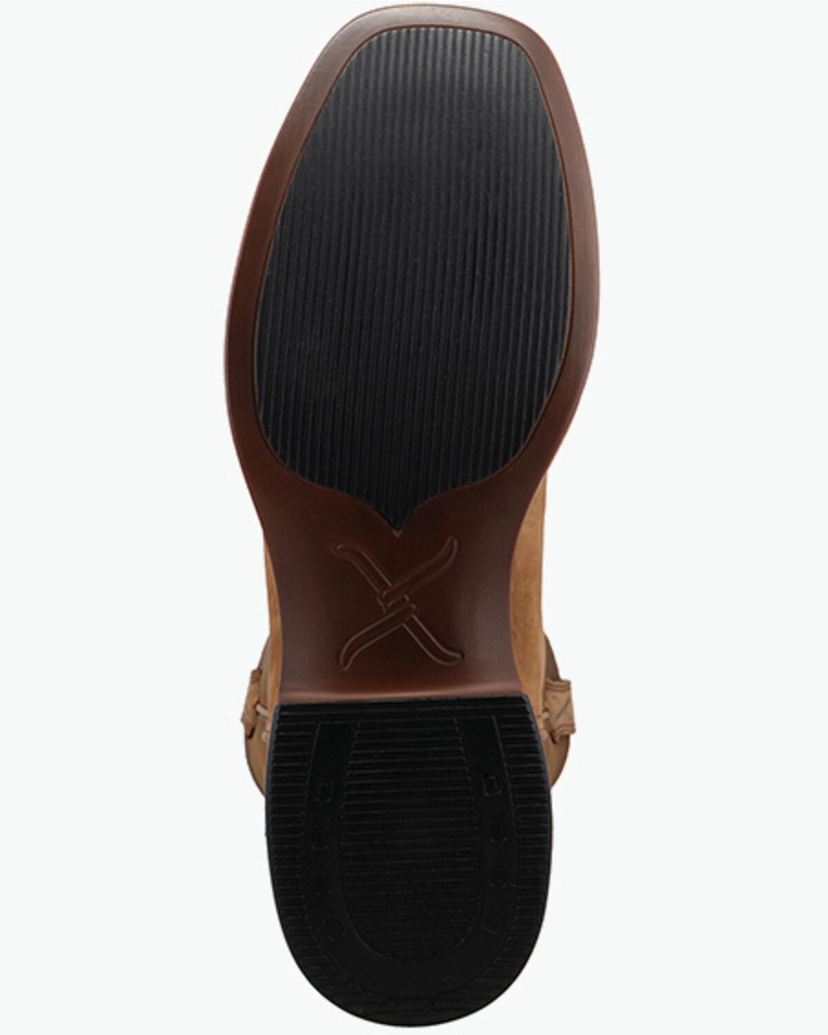 Image #7 - Twisted X Men's Top Hand Performance Western Boots - Broad Square Toe, Camel, hi-res