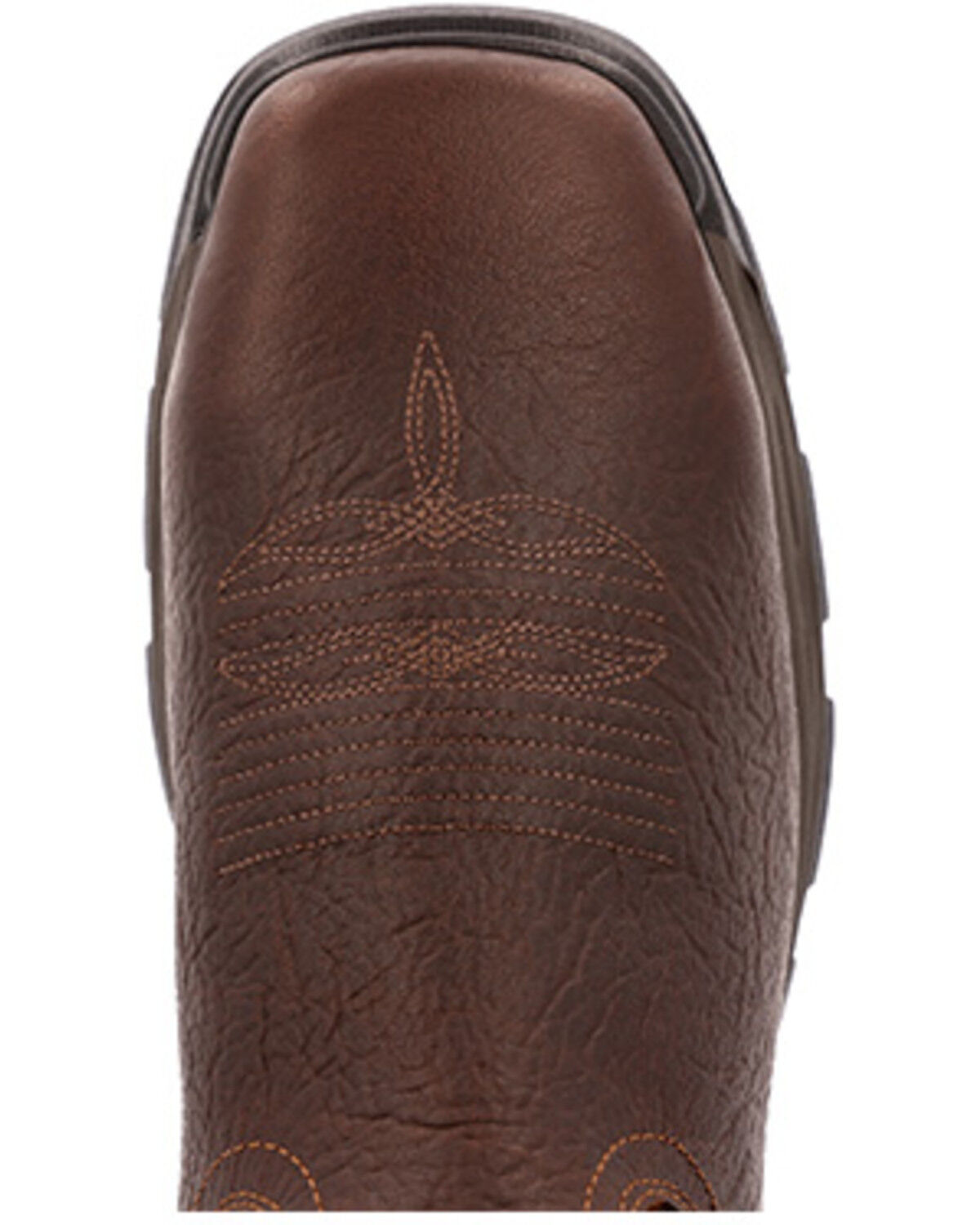 Image #5 - Durango Men's Ranger XP Pull-On Work Boots - Steel Toe, Brown, hi-res