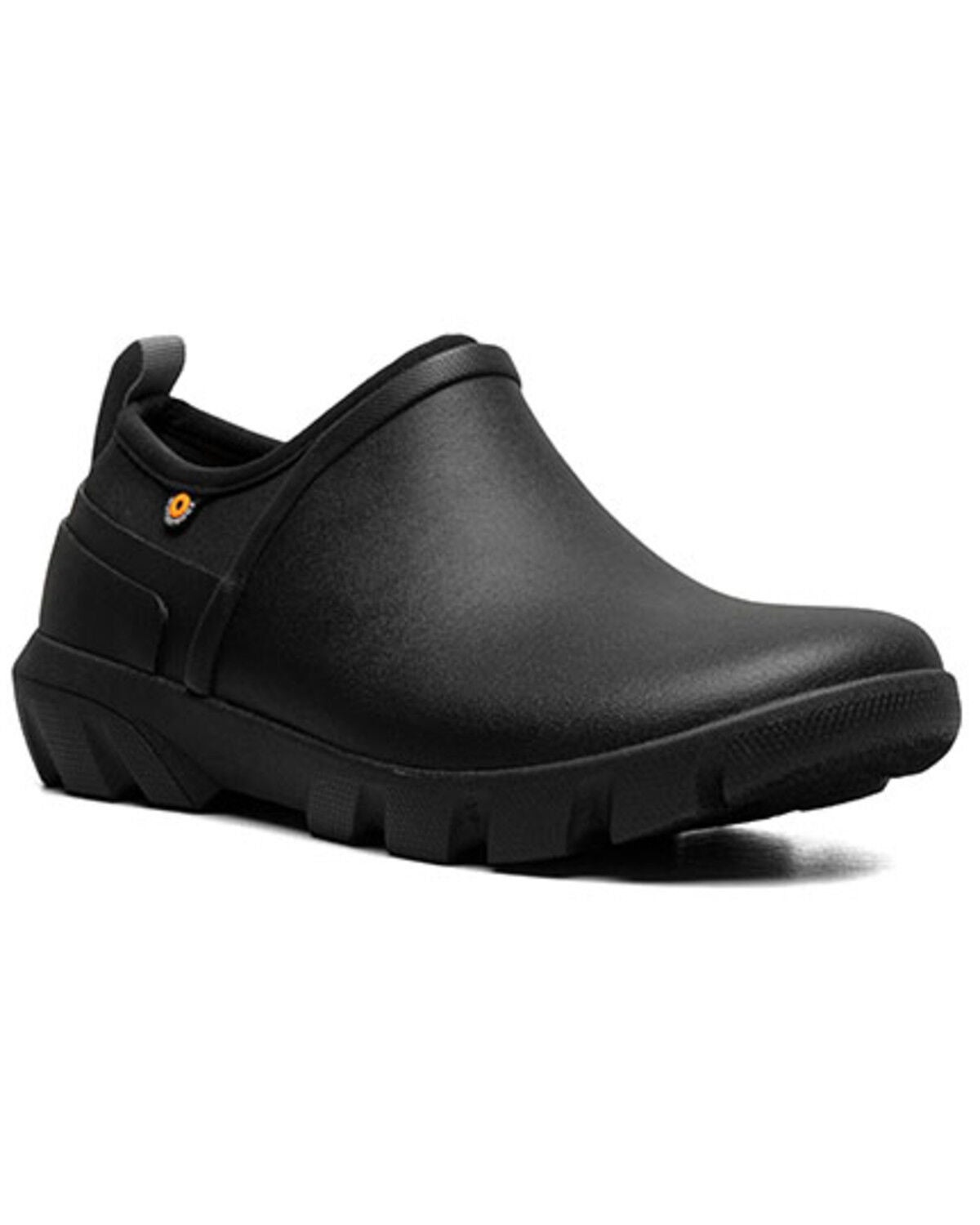 Bogs Women's Sauvie II Slip-On Rubber Boots - Round Toe, Black, hi-res