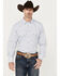 Image #1 - Resistol Men's Merritt Striped Print Long Sleeve Snap Western Shirt, , hi-res