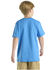 Image #2 - Carhartt Little Boys' Solid Short Sleeve Pocket T-Shirt, Blue, hi-res