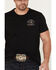 Image #4 - Panhandle Slim Men's Cowboy Short Sleeve Graphic T-Shirt, Black, hi-res