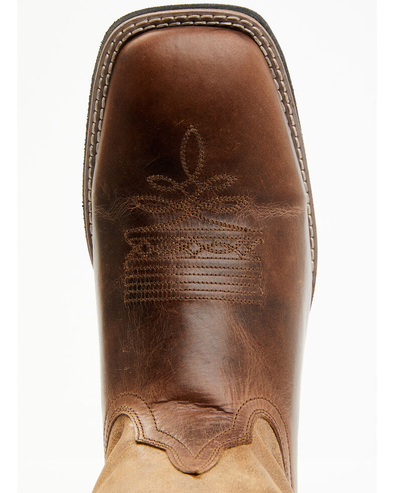 Smoky Mountain Men's Waylon Western Boots - Square Toe, Brown, hi-res