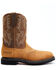 Image #2 - Ariat Men's Sierra Saddle Western Work Boots - Steel Toe, Aged Bark, hi-res