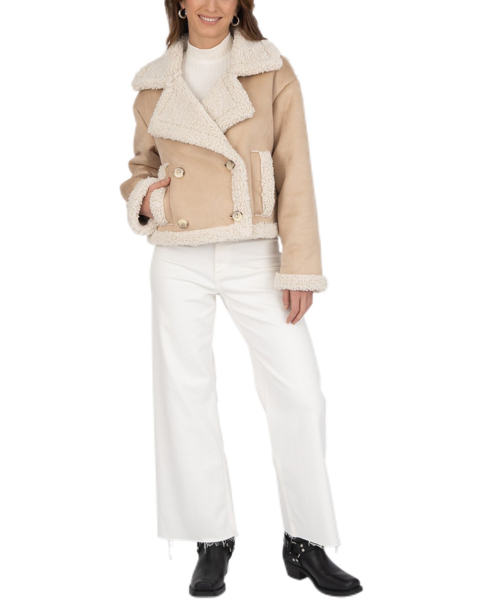 Frye shearling on sale