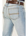 Image #4 - Cody James Men's Light Wash Cowboy Slim Straight Stretch Denim Jeans, Light Wash, hi-res