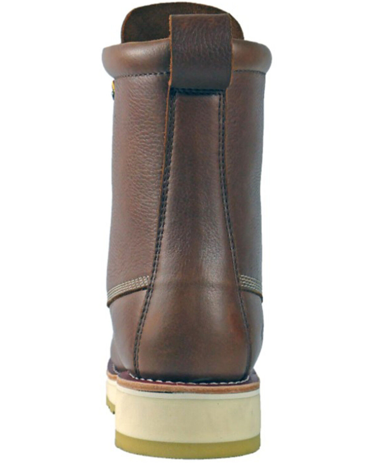 Image #5 - Die Hard Men's Malibu 8" Lace-Up Work Boots - Moc Toe, Rust Copper, hi-res