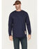 Image #2 - Cody James Men's FR Eagle Long Sleeve Graphic Work T-Shirt, Navy, hi-res