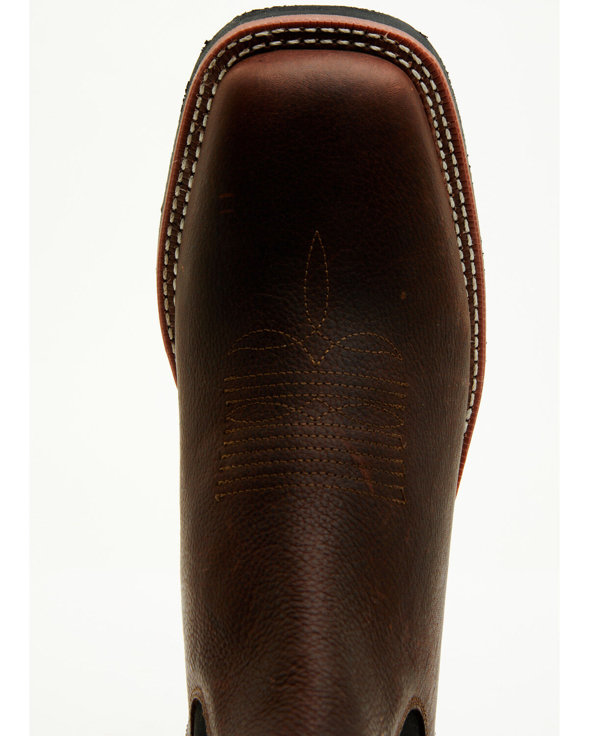 Image #6 - Laredo Men's Devin Chelsea Boots - Broad Square Toe, Dark Brown, hi-res