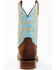 Image #5 - Dan Post Men's Performance Western Boots - Broad Square Toe, Blue, hi-res