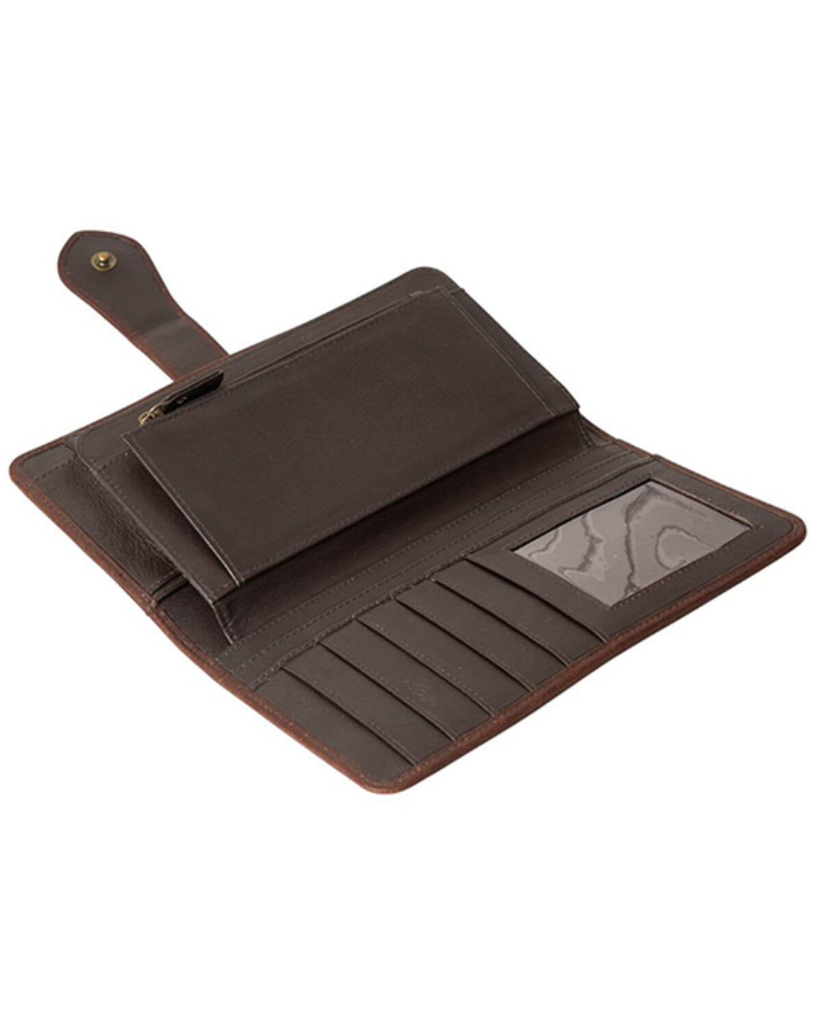 Image #5 - Myra Bag Women's Roscoe Hand-Tooled Wallet, Brown, hi-res