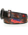 Tony Lama Men's American Heritage Eagle Belt , Brown, hi-res