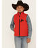 Image #1 - Cody James Toddler Boys' Embroidered Zip Front Softshell Vest, , hi-res