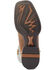 Image #5 - Ariat Men's Ricochet Western Performance  Boots - Broad Square Toe, Brown, hi-res