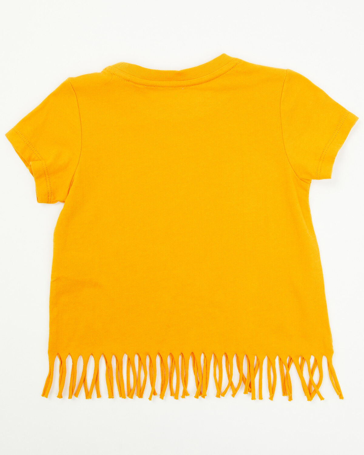 Image #3 - Shyanne Toddler Girls' Horse Breeds Fringe Short Sleeve Graphic Tee, Gold, hi-res