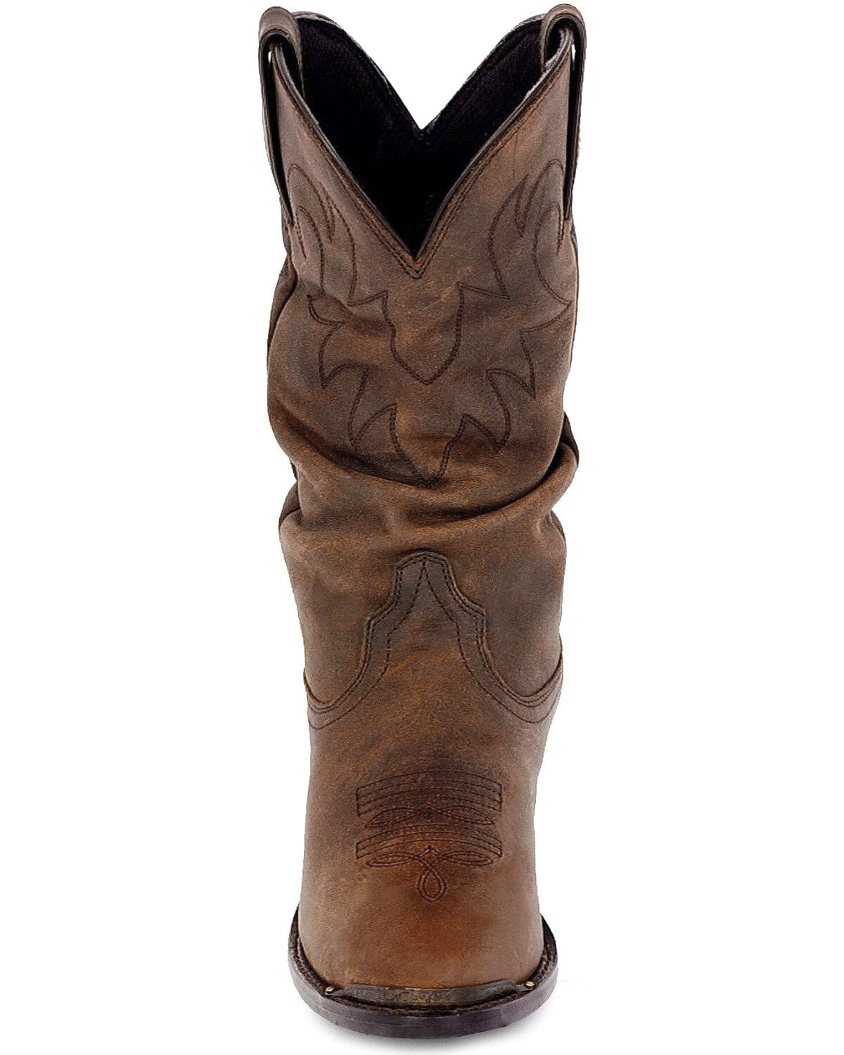 Image #4 - Durango Women's Slouch Western Boots - Round Toe, Earthtone, hi-res