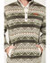 Image #3 - Cinch Men's Southwestern 1/4 Snap Pullover, Olive, hi-res