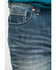 Rock & Roll Denim Men's Reflex Double Barrel Vintage Stretch Relaxed Straight Jeans , Blue, hi-res