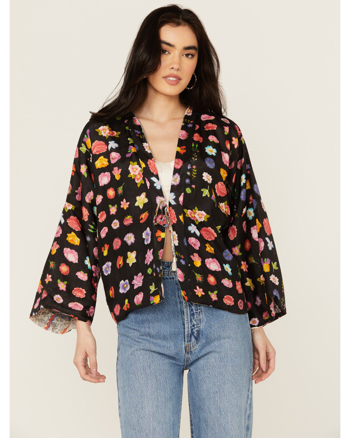 Image #2 - Johnny Was Women's Stano Makenna Reversible Kimono, Multi, hi-res