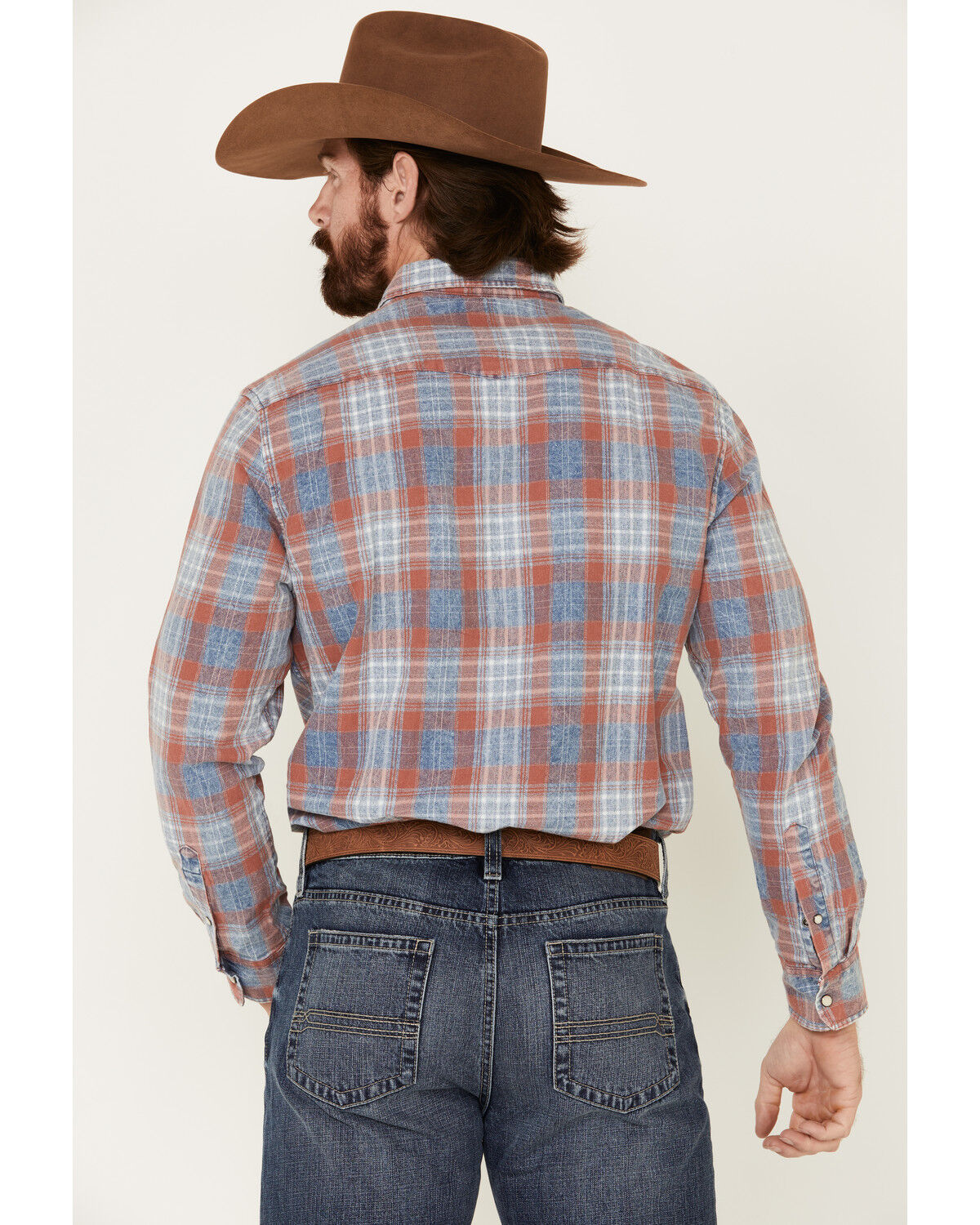 Image #4 - Flag & Anthem Men's Rosburg Plaid Long Sleeve Western Shirt, , hi-res