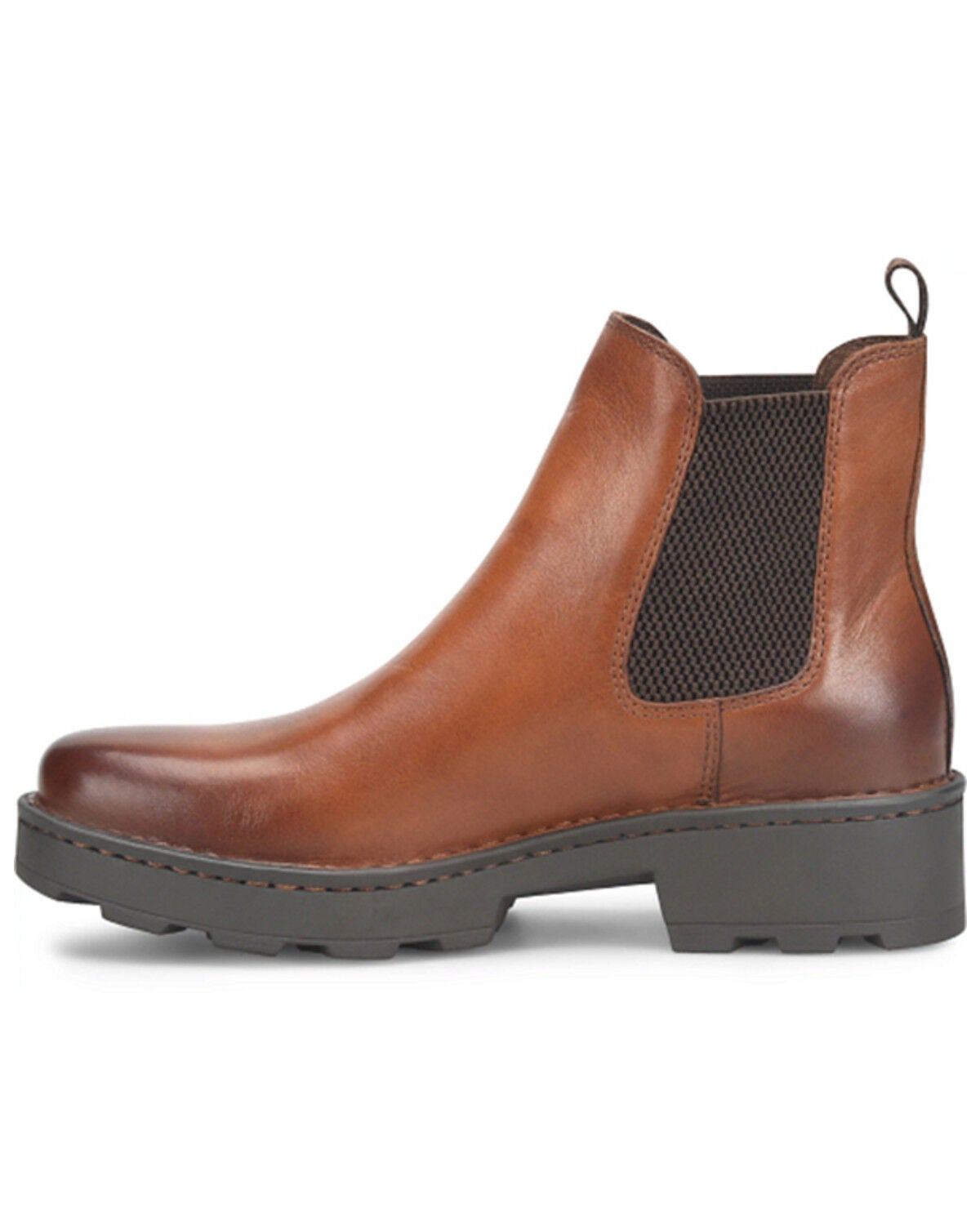 Image #3 - Born Women's Verona Chelsea Boots - Round Toe, Brown, hi-res