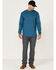 Image #2 - Cody James Men's FR Logo Long Sleeve Work T-Shirt - Tall , Blue, hi-res