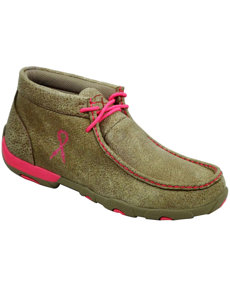 Twisted X Women S Tough Enough To Wear Pink Driving Mocs Country