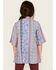 Image #4 - Joseph Studio Girls' Border Print Long Kimono, Purple, hi-res