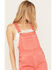 Image #3 - Wrangler Women's Flare Overalls, Red, hi-res