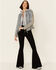Image #2 - Mauritius Leather Women's Casha Zip-Front Hooded Leather Jacket , , hi-res