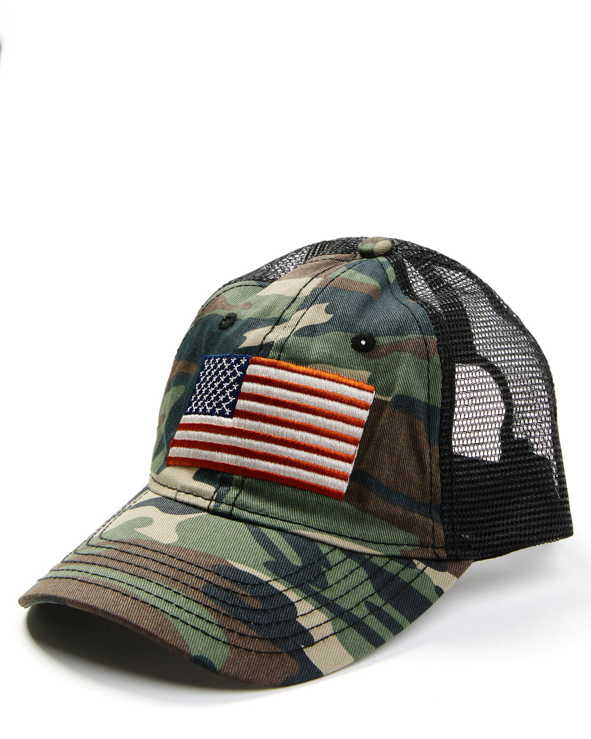 Image #1 - H3 Sportgear Men's Camo Print Baseball Cap, Camouflage, hi-res