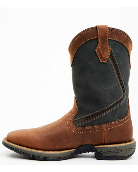 Image #3 - Brothers and Sons Men's Xero Gravity Lite Western Performance Boots - Broad Square Toe, Brown, hi-res